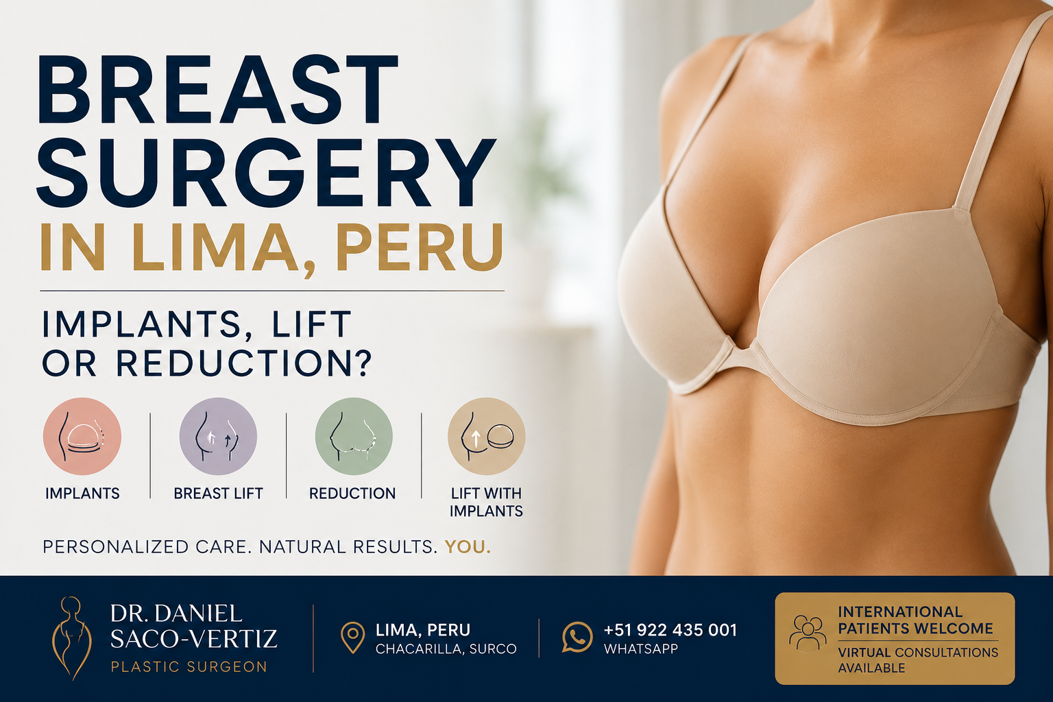Breast surgery in Lima Peru