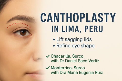 Canthoplasty in Lima, Peru