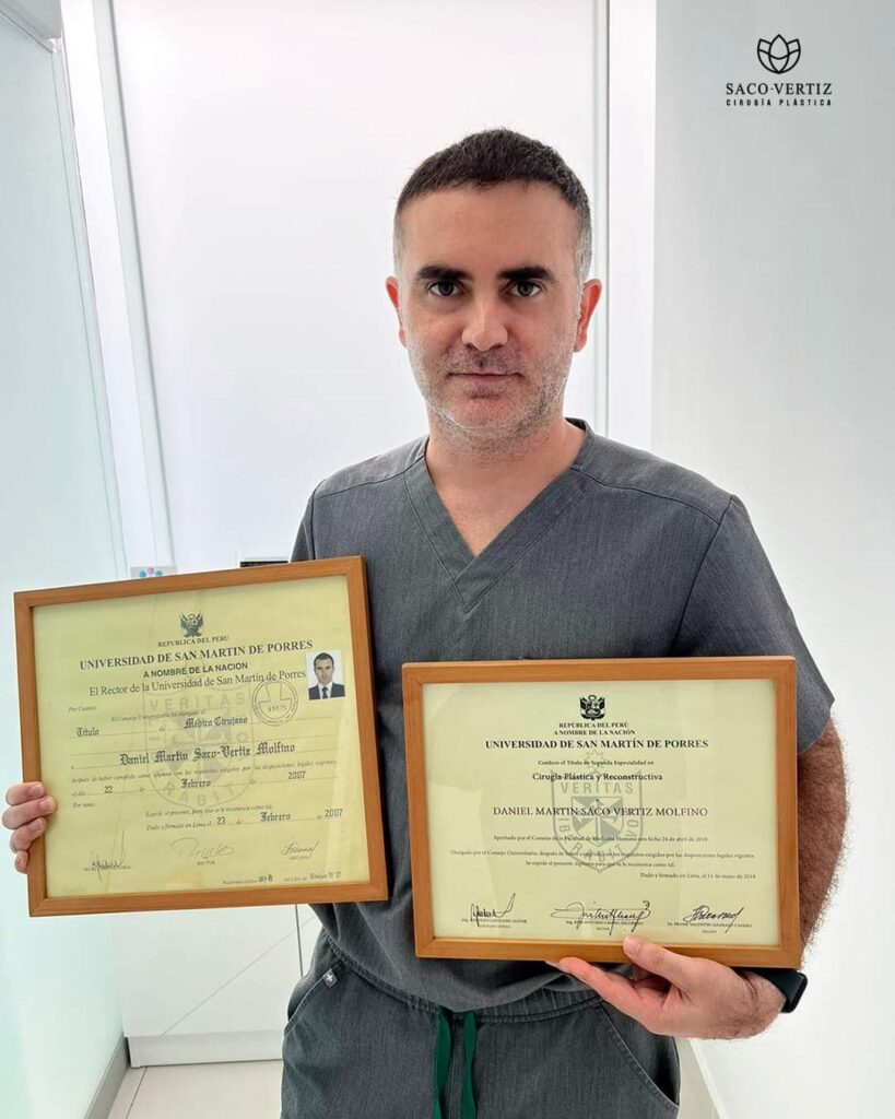mejor cirujano plastico en lima Dr Daniel Saco-Vertiz