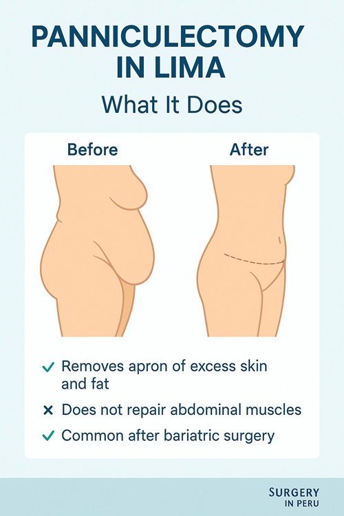 Paniculectomy Lima