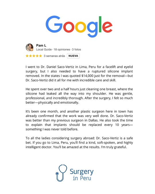 surgery in peru reviews
