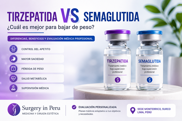 Tirzepatida vs Semaglutida en Lima