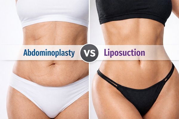 abdominoplasty vs liposuction comparison