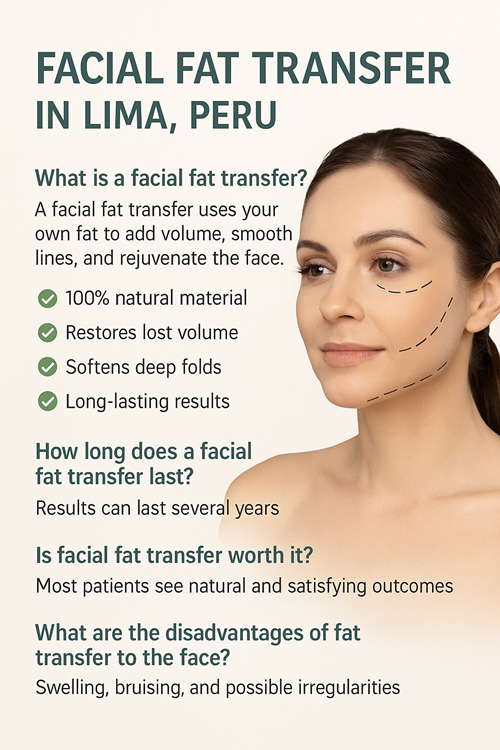 facial fat transfer lima peru