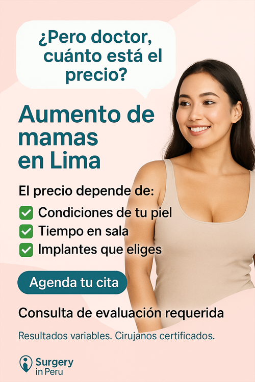 promocion aumento de mamas lima peru