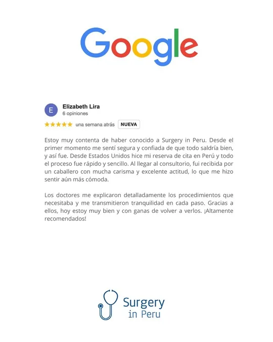 Opiniones reales surgeryinperu