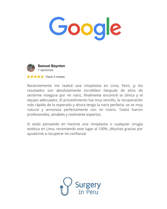 Opiniones reales surgeryinperu