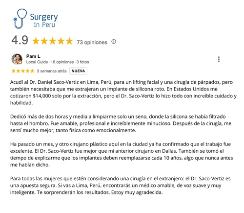 ruptura implante mamario reseña